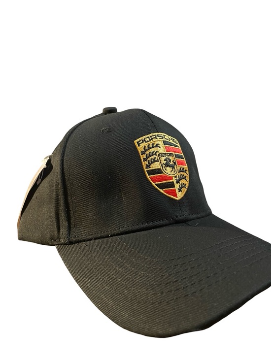 Porsche Design Other - Porsche Black Embroidered Crest Baseball Cap